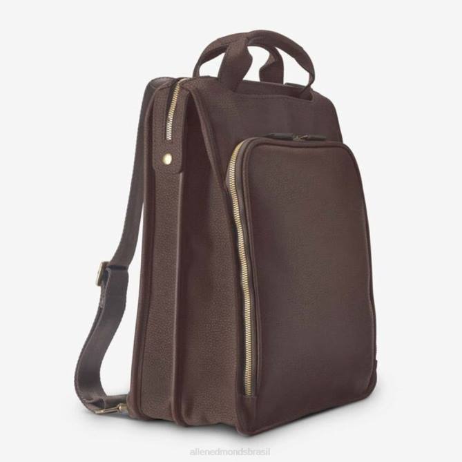 Allen Edmonds unissex mochila tecnologia legada 68T8D345 mogno