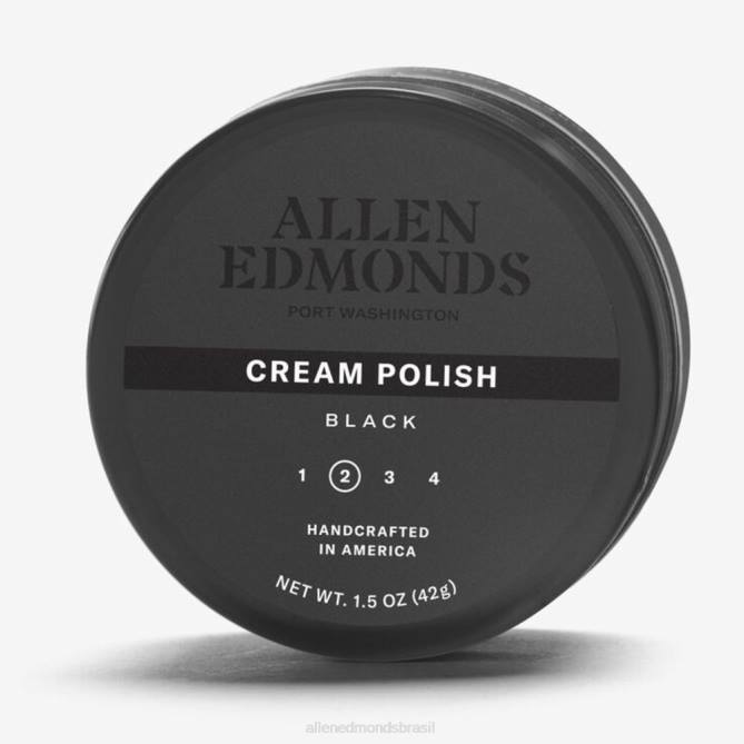 Allen Edmonds unissex esmalte creme 68T8D408 preto