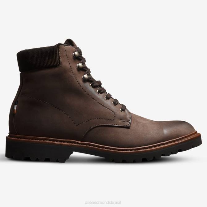 Allen Edmonds homens bota higgins mill barbour 68T8D76 marrom