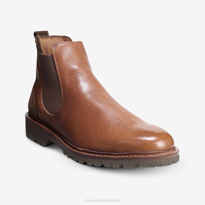 Allen Edmonds homens bota chelsea descoberta 68T8D410 conhaque