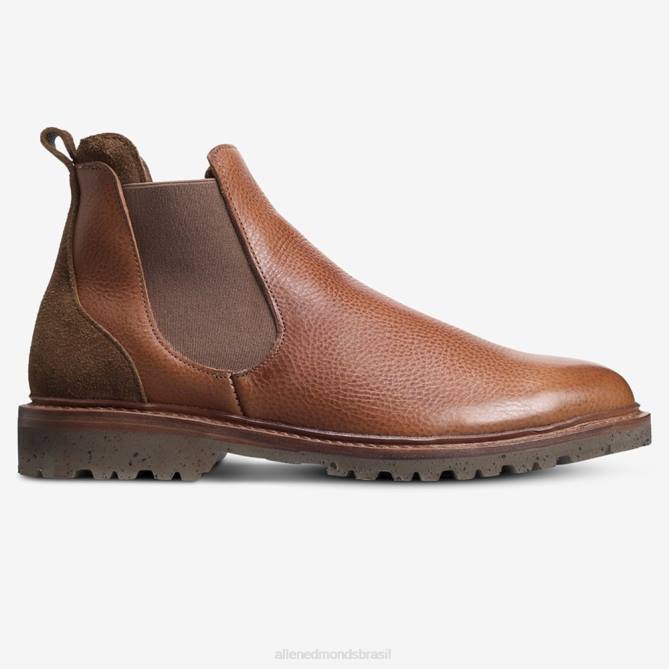 Allen Edmonds homens bota chelsea descoberta 68T8D410 conhaque