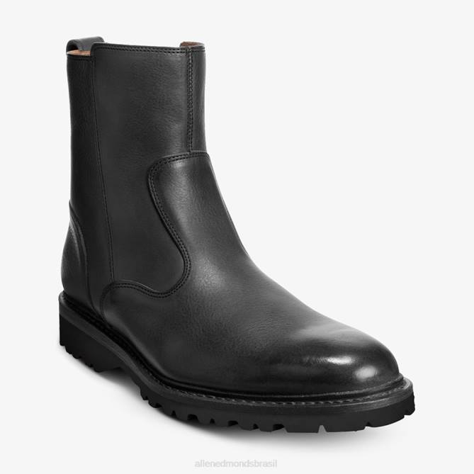 Allen Edmonds homens bota de moto descoberta 68T8D95 preto