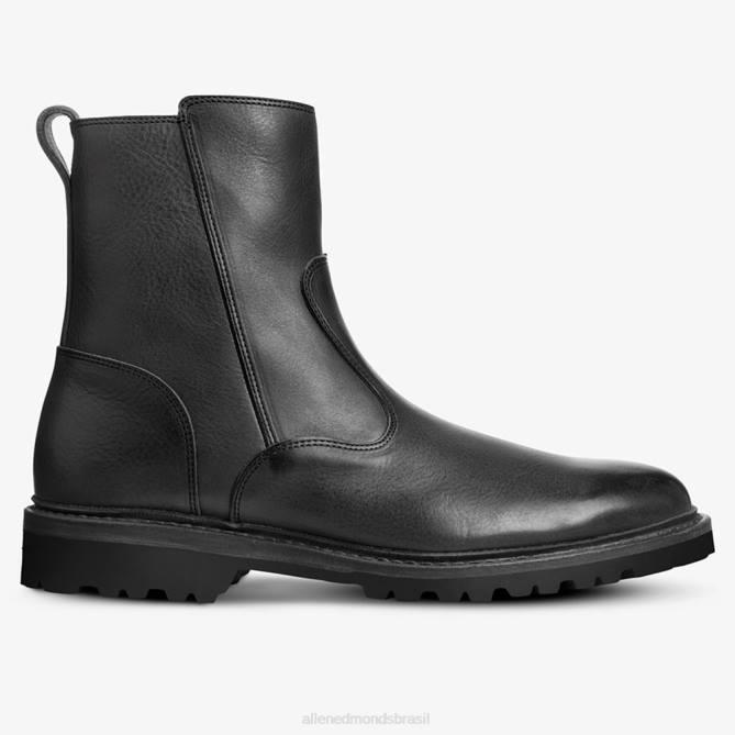 Allen Edmonds homens bota de moto descoberta 68T8D95 preto