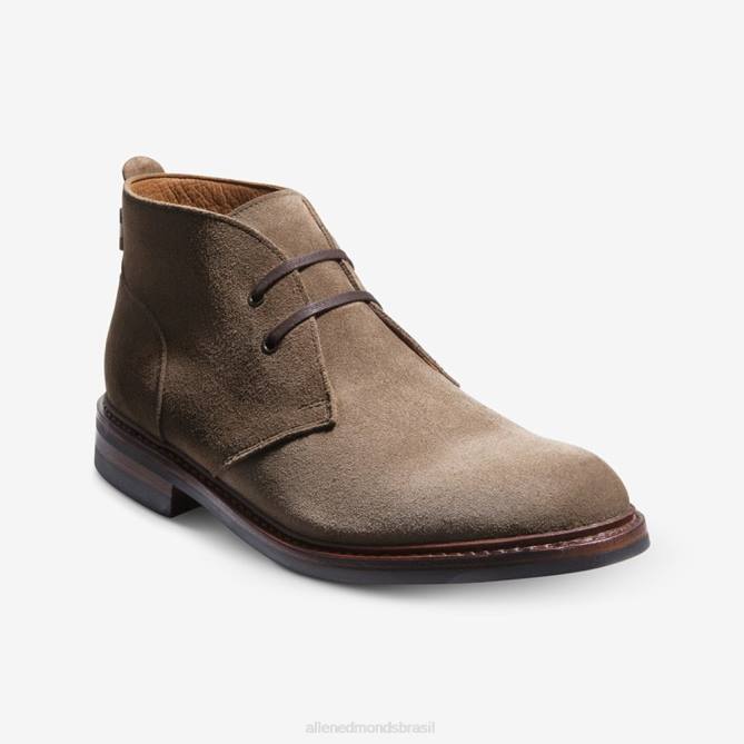 Allen Edmonds homens bota chukka chandler 68T8D380 camurça marrom