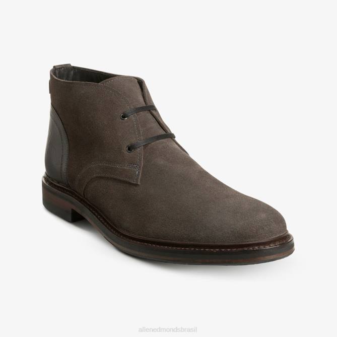 Allen Edmonds homens bota chukka cyrus 68T8D492 camurça cinza