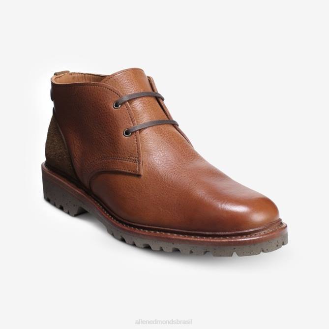 Allen Edmonds homens bota chukka descoberta 68T8D56 conhaque