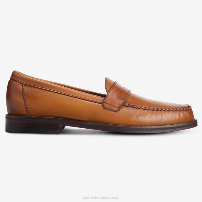 Allen Edmonds homens mocassim dylan penny 68T8D57 noz marrom