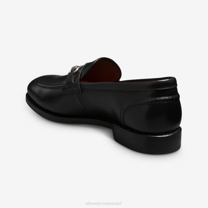 Allen Edmonds homens Randolph bit mocassim 68T8D7 couro preto