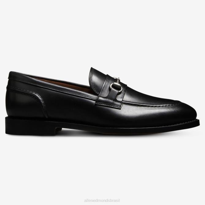 Allen Edmonds homens Randolph bit mocassim 68T8D7 couro preto