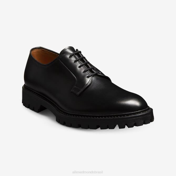 Allen Edmonds homens lennon lug derby 68T8D447 couro preto