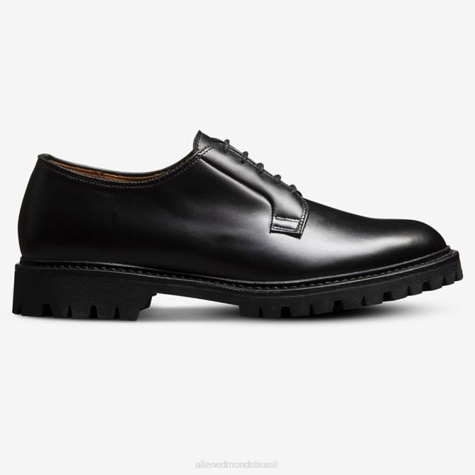 Allen Edmonds homens lennon lug derby 68T8D447 couro preto