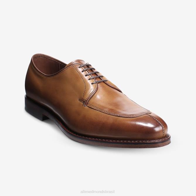 Allen Edmonds homens sapato social delray blucher 68T8D375 noz marrom