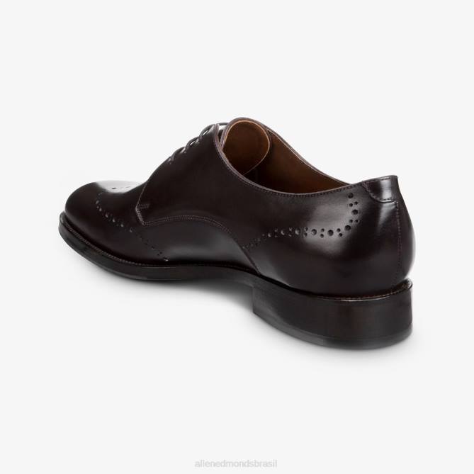 Allen Edmonds homens sapato social lucca derby 68T8D320 mogno