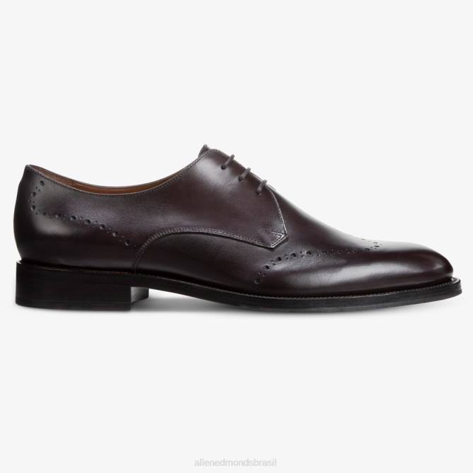 Allen Edmonds homens sapato social lucca derby 68T8D320 mogno